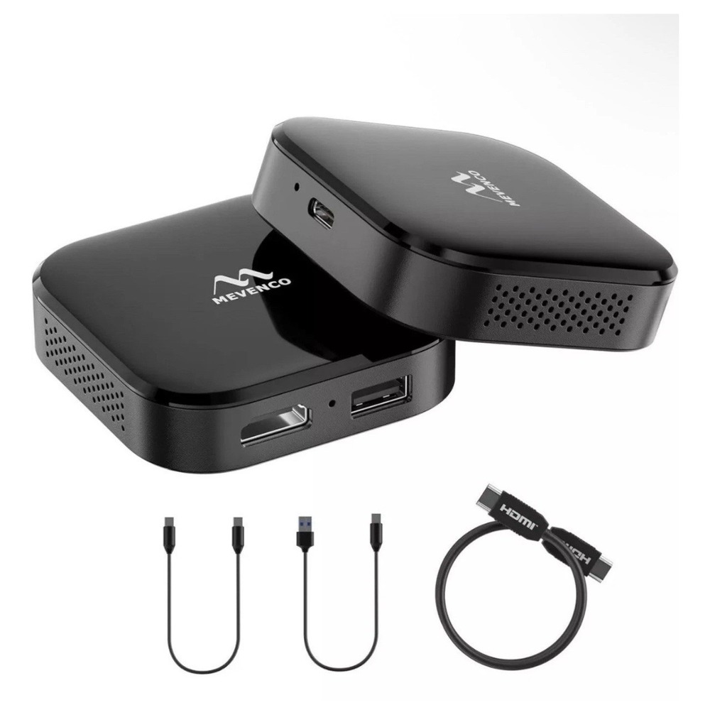 MEVENCO Wireless Carplay‎ Adapter TV-Box - Android Integrates HDMI/USB/Type-C